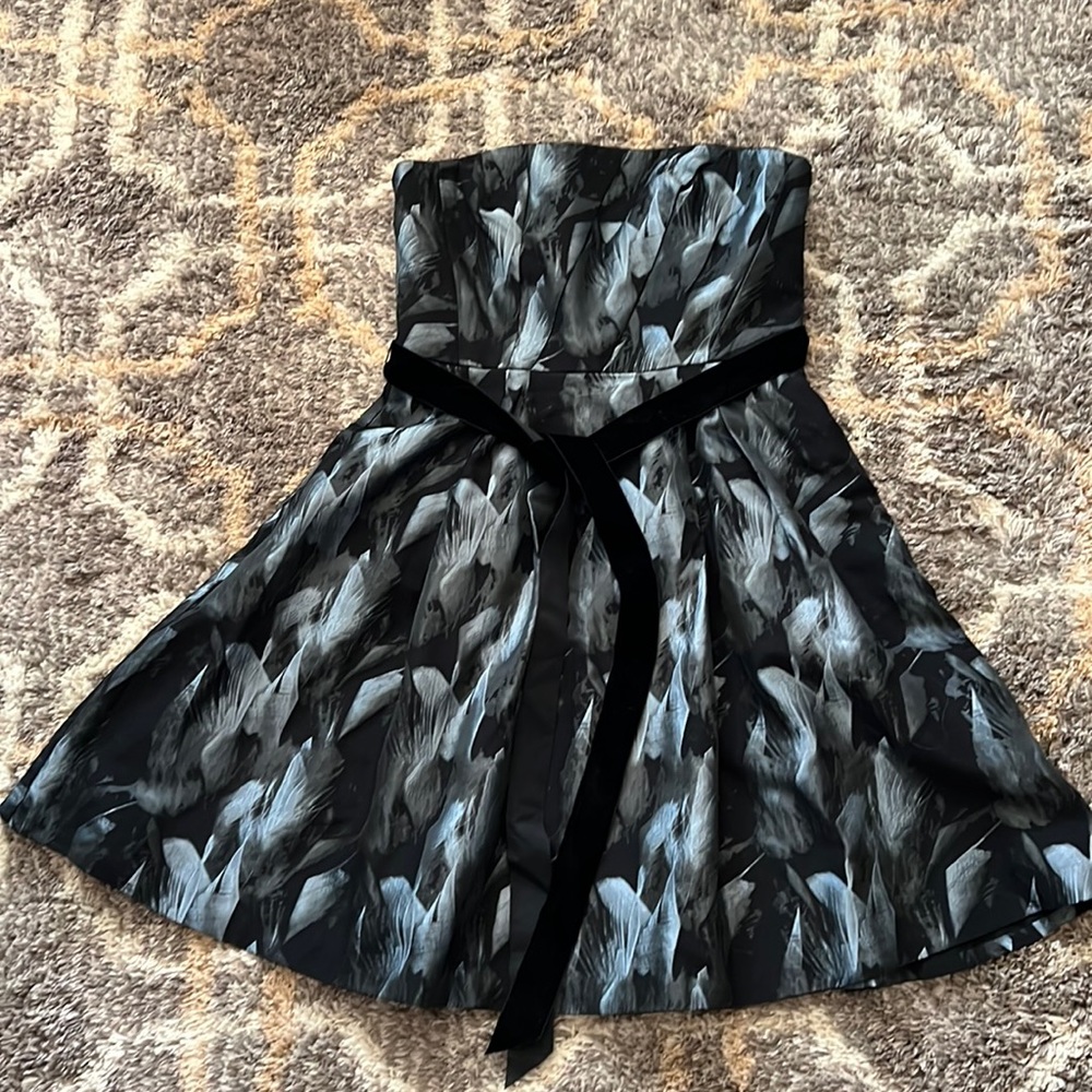 Strapless dress from White House Black Market
